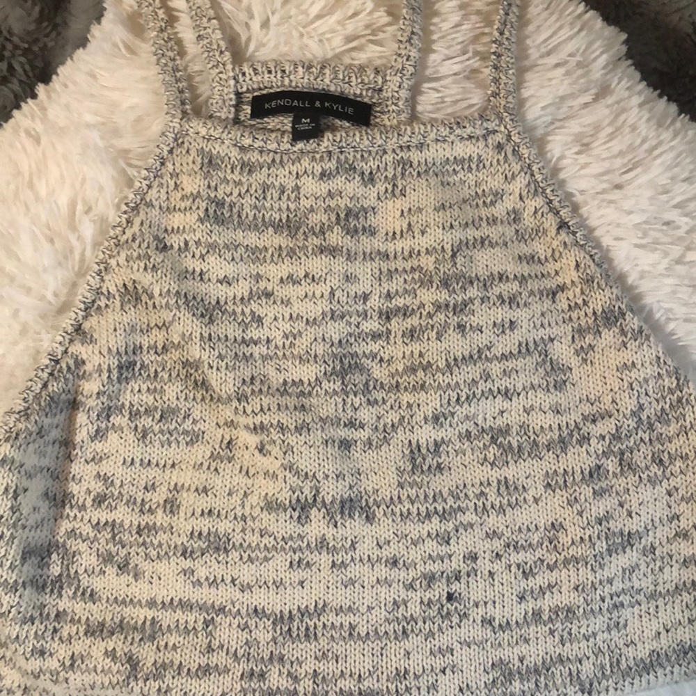 Knit crop top